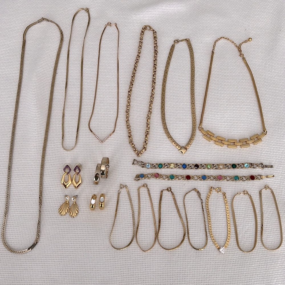Vintage assorted Costume Jewelry